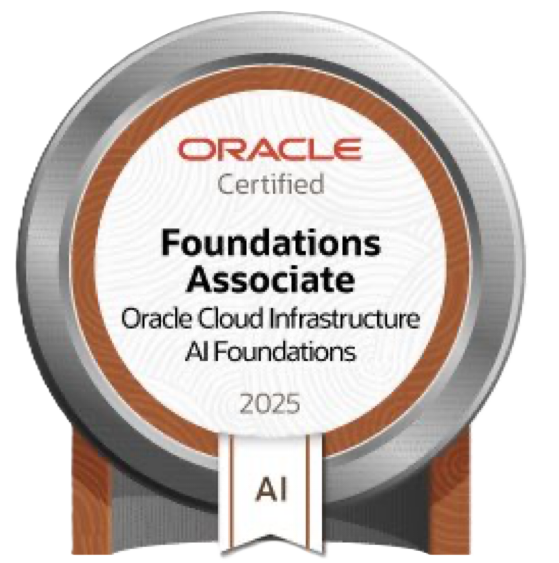 OCI AI Foundations Associate Badge